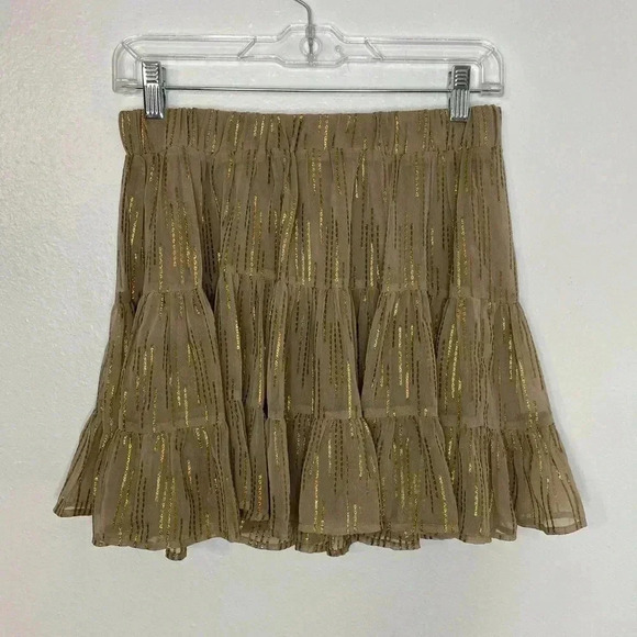 ASOS DESIGN jacquard chiffon mini skirt set - Picture 6 of 8